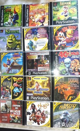 Игры на Sony PlayStation ps1