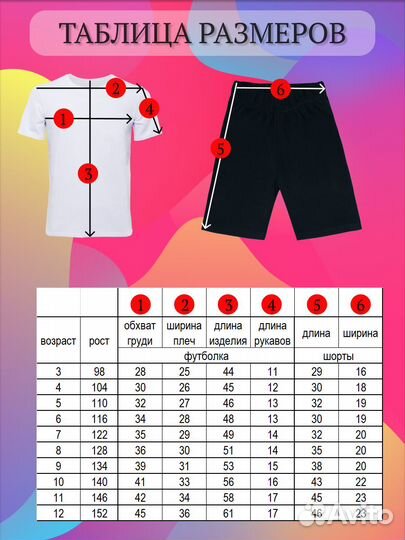 Костюм для физкультуры детский