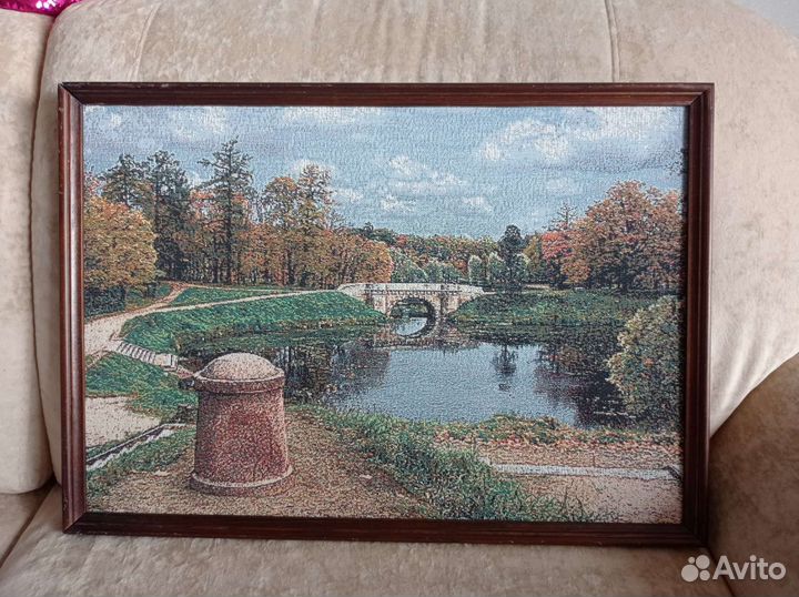 Картина из гобелена