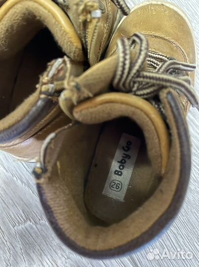 Ботинки осенние