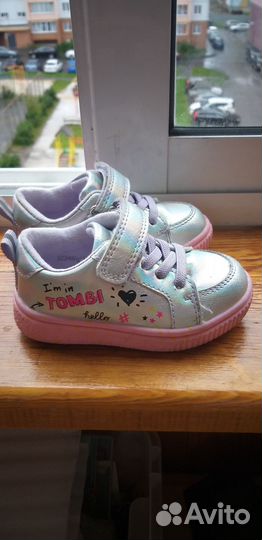Ботинки tombi для девочки 21 размер