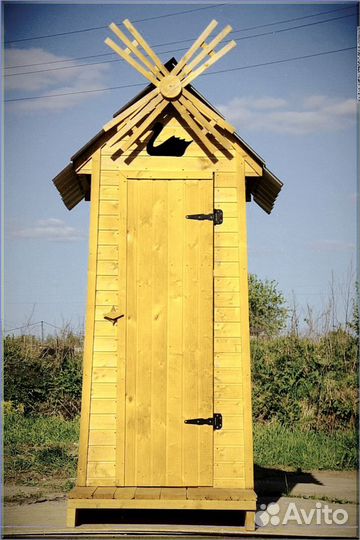 Уличный туалет домик с установкой WTC
