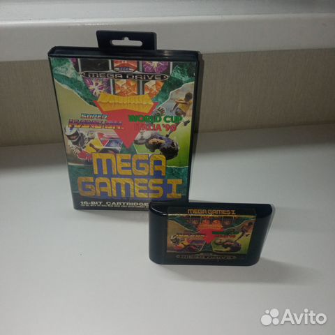 Mega Games картридж для Sega оригинал