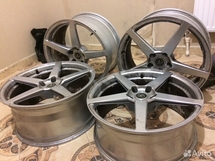 Кованые диски R19 solomon alsberg разноширокие