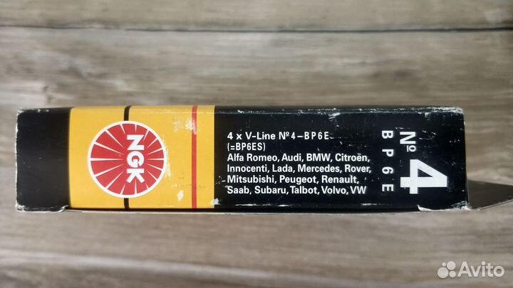 Свечи зажигания NGK BP6E N4