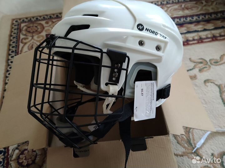 Шлем хоккейный детский nordway 55-57