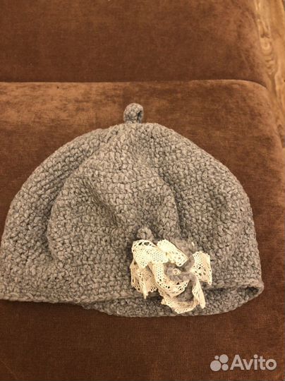 Берет женский вязаный