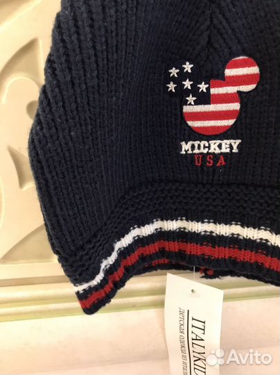 Новый комплект шапка и шарф original marines