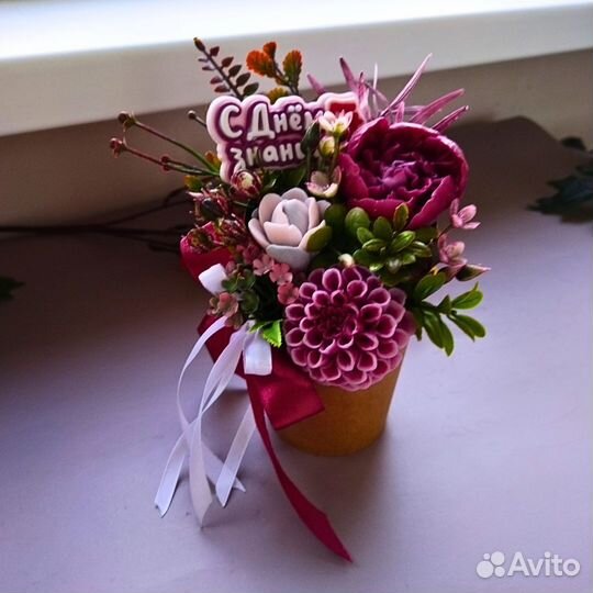 Подарки букеты мыло ручной работы