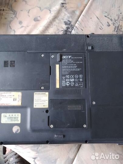 Ноутбук acer на запчасти