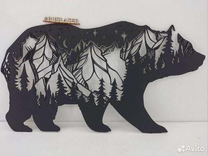 Панно из дерева