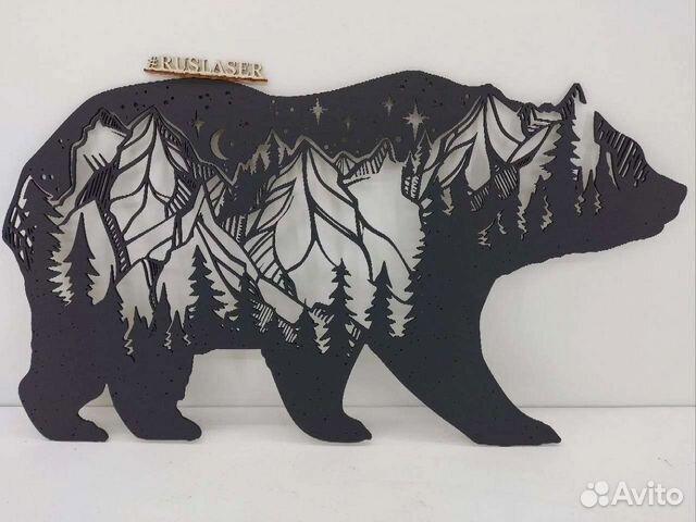 Панно из дерева