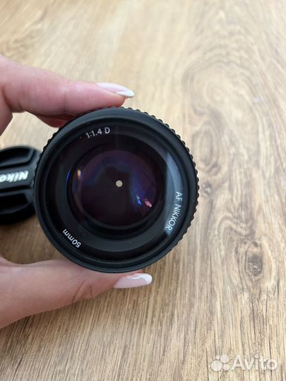 Объектив nikkor 50mm af 1,4D