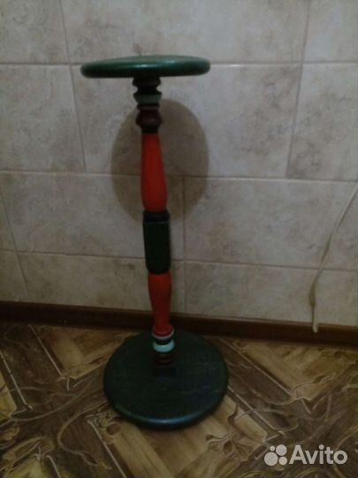 Подставка для цветов напольная деревянная