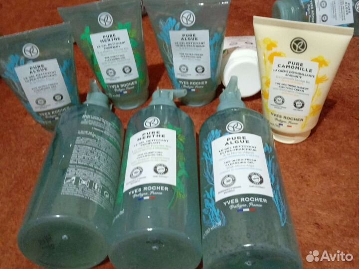 Ив Роше, Гели/ умывания, Лосьоны, маски/скрабы