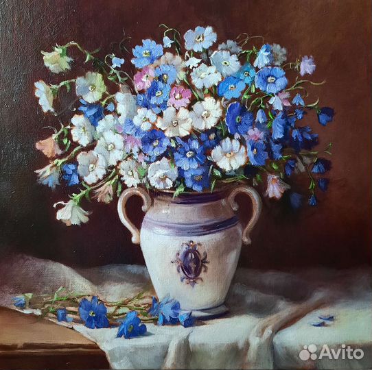 Букет цветы картина