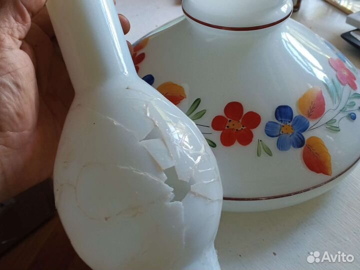 Настольная лампа СССР винтаж 70г