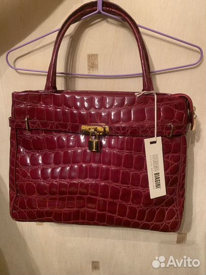 Сумка женская натуральная кожа италия