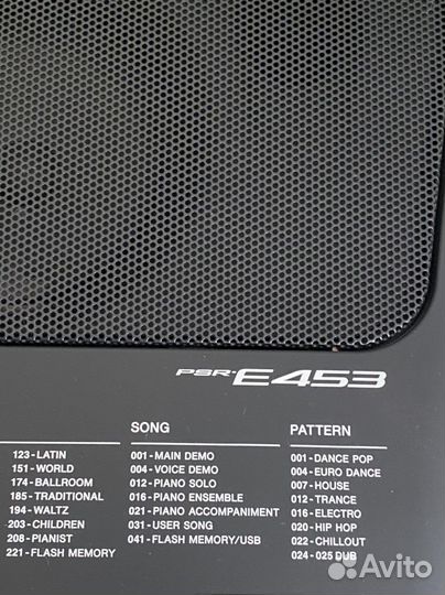 Синтезатор Yamaha Psr-e453