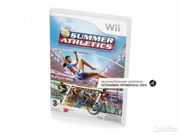 Summer Athletics, б/у, незнач.царап. (Wii)