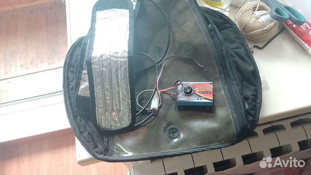 Муфта с подогревом для рук и радиопульта