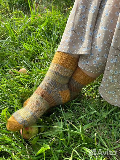 Носки вязаные женские 35-36