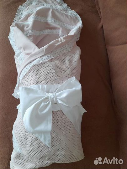 Конверт на выписку летний для девочки