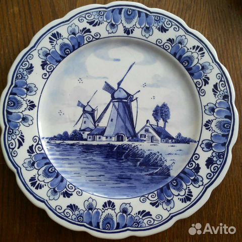 Блюдо Delf с подвесом диам 27,5см