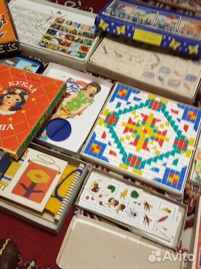 Мозаика игра советская для детей ретро винтаж СССР