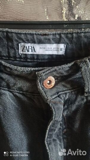 Zara джинсы на девочку 8/10лет