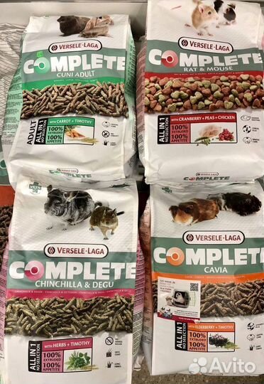 Versele-laga корма для грызунов