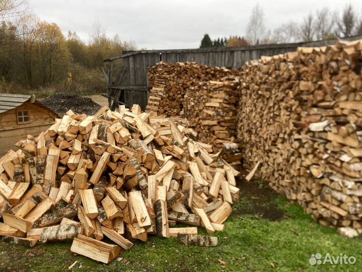 Дрова березовые колотые