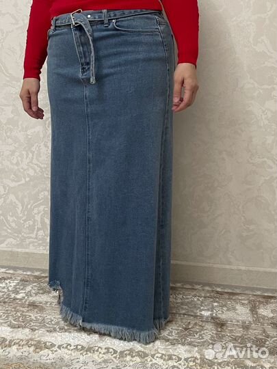 Джинсовая юбка