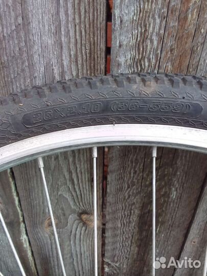 Колесо переднее 26 с камерой и покрышкой