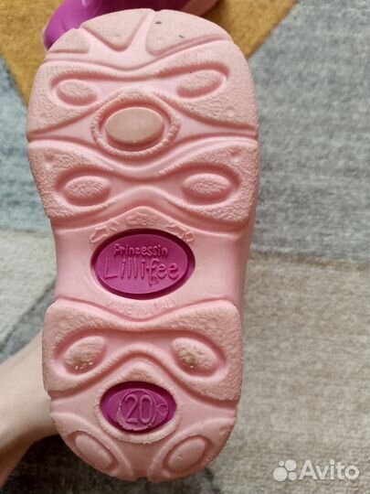 Детские резиновые сапоги