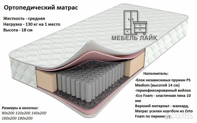 Матрас В наличии