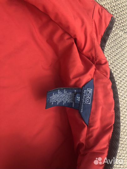 Ralph lauren куртка 3 года