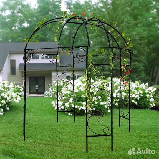 Цветы садовая арка пергола каркас
