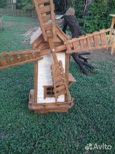 Избушка, мельница декоративные