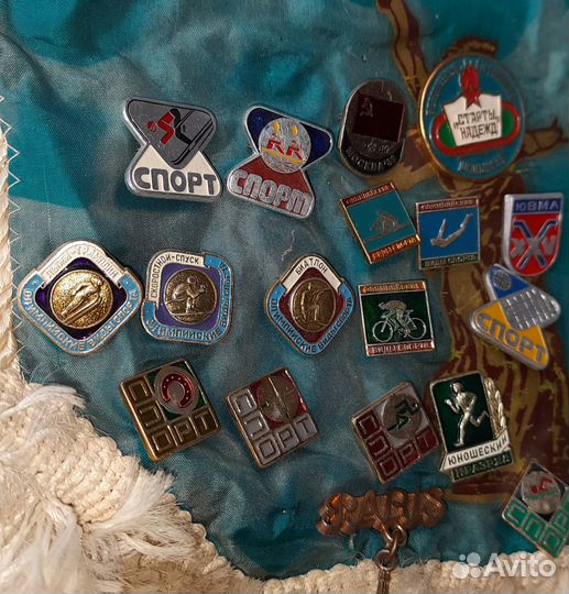 Значки, о спорт