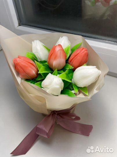 Букеты из мыла