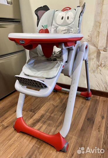 Стульчик для кормления chicco polly 2 start