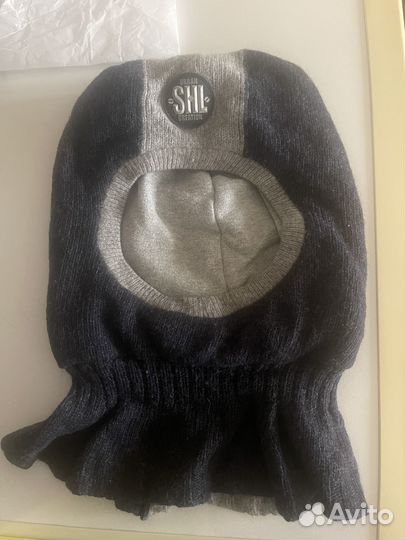 Шапка зимняя на мальчика 6-7 лет