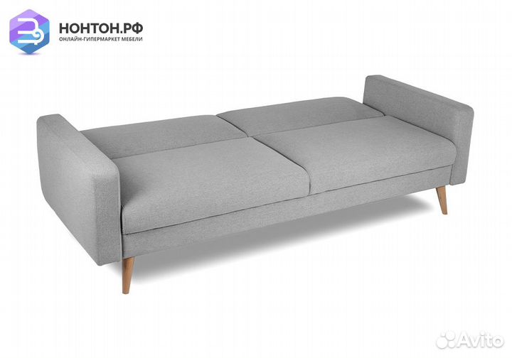 Диван книжка Верден серый