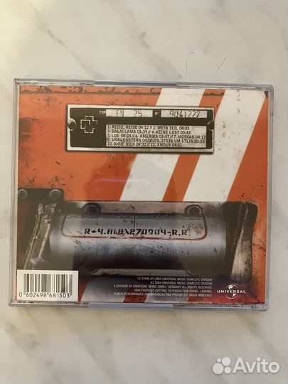 Rammstein - Reise, Reise (audio CD)