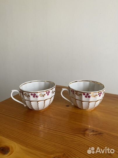 Чашки фабрика гарнер в вербилках 1766