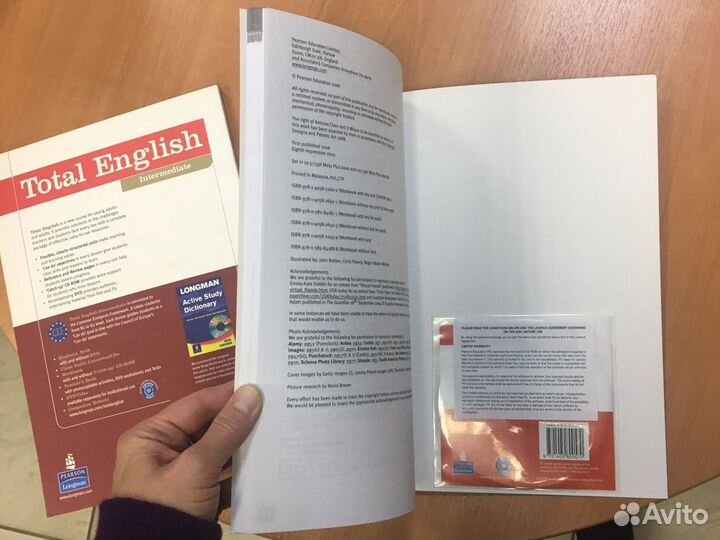 Total English Intermediate новый комплект с dvd, c