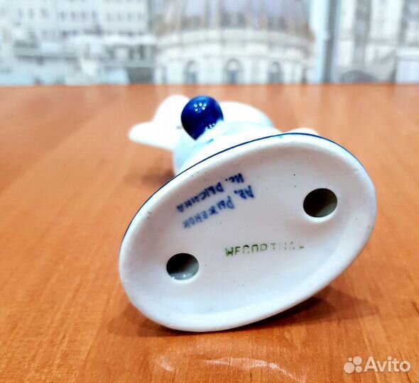 Статуэтка гжель заяц