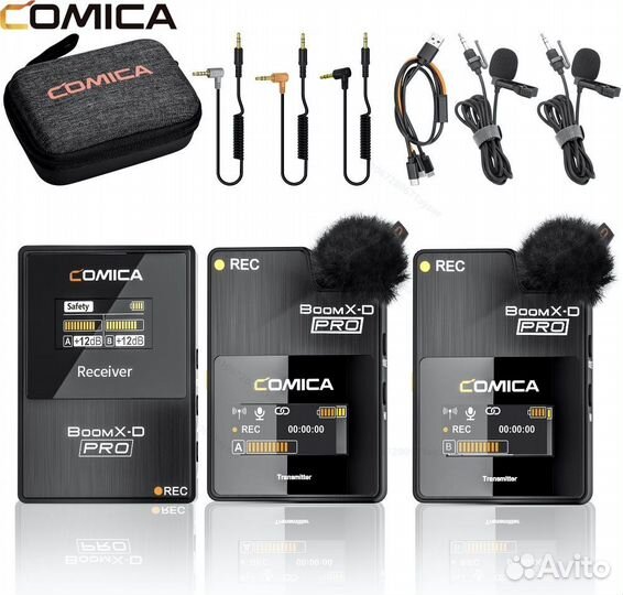 Микрофон беспроводной Comica BoomX-D Pro новый