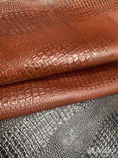 Натуральная кожа в кусках шкурах и на отрез